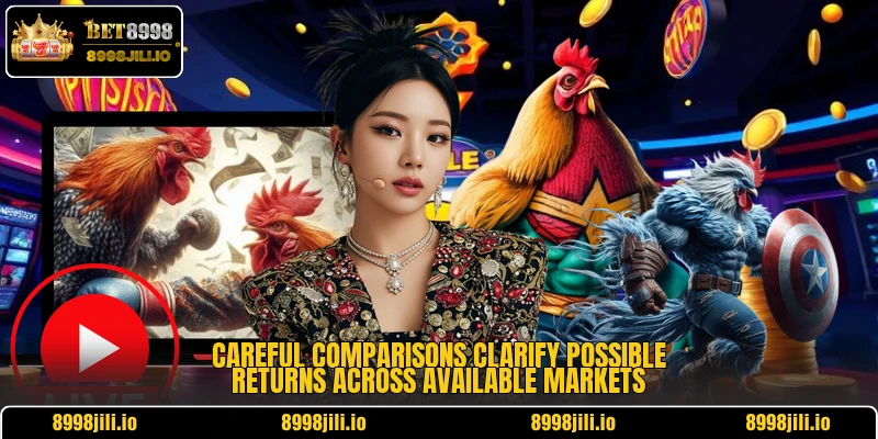 Careful comparisons clarify possible returns across available markets