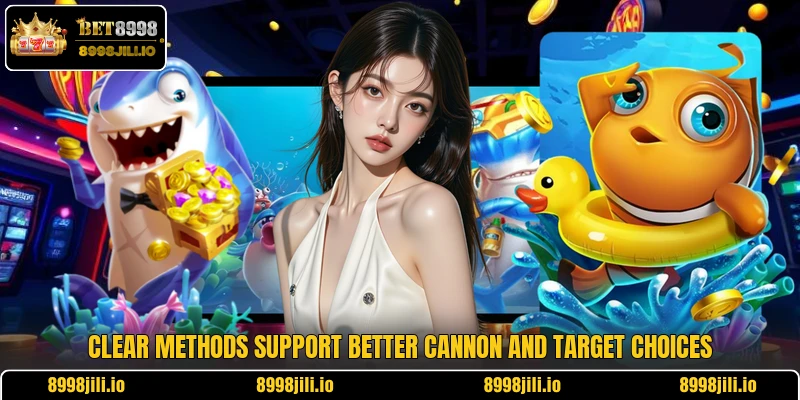 Clear methods support better cannon and target choices