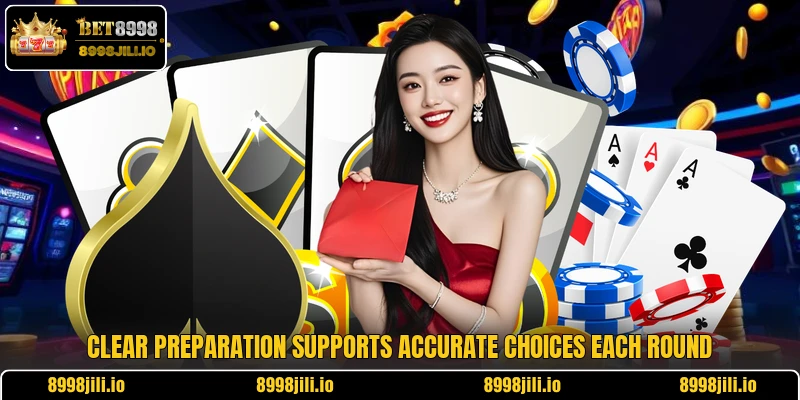 Clear preparation supports accurate choices each round