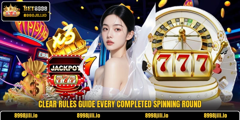 Clear rules guide every completed spinning round