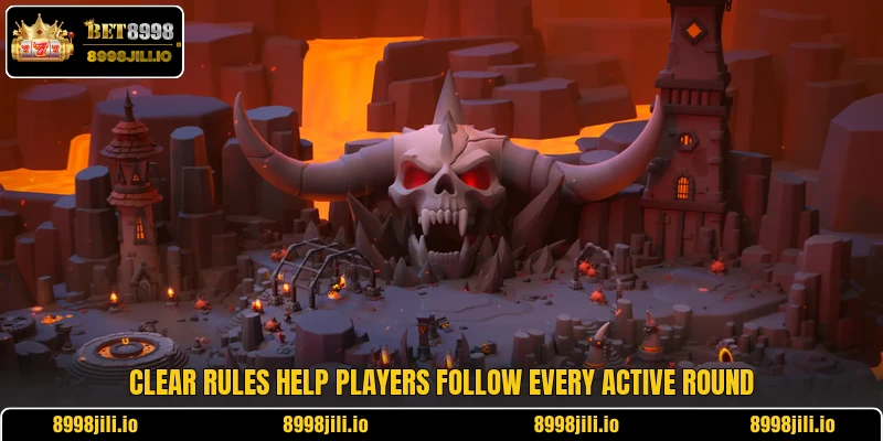 Clear rules help players follow every active round