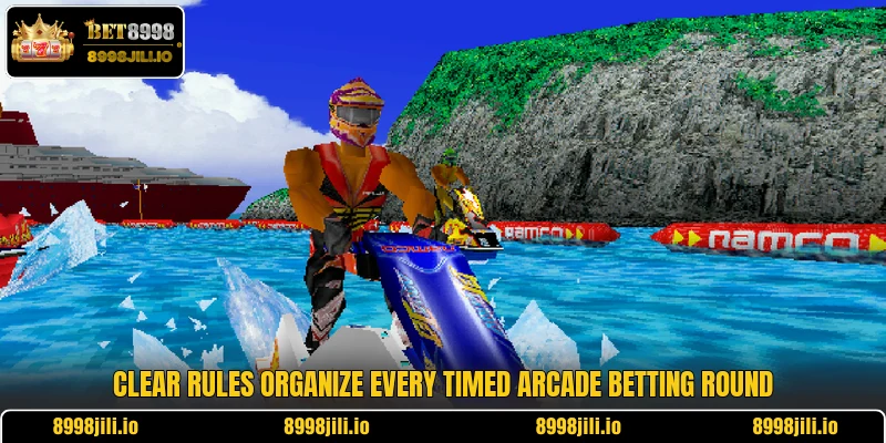 Clear rules organize every timed arcade betting round