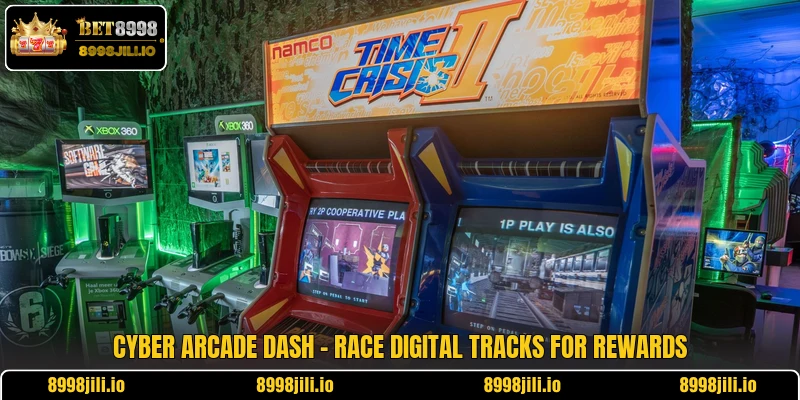 Cyber Arcade Dash - Race Digital Tracks For Rewards