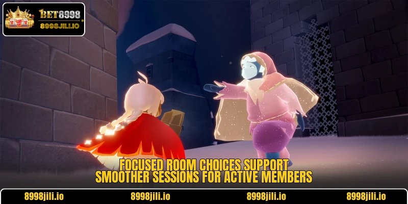 Focused room choices support smoother sessions for active members