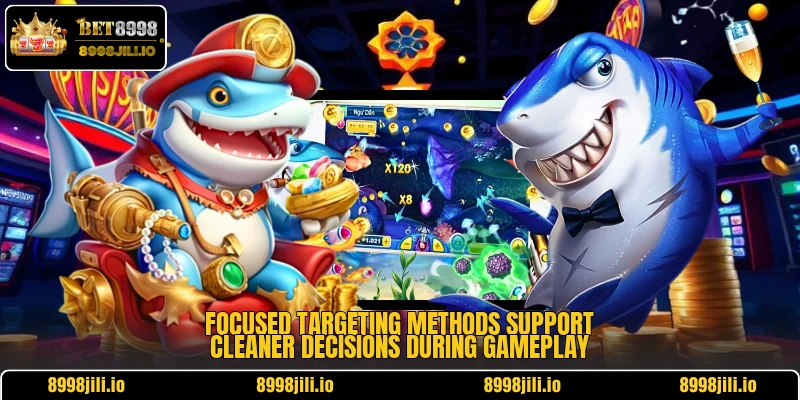 Focused targeting methods support cleaner decisions during gameplay