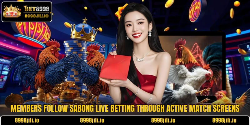 Members follow Sabong Live Betting through active match screens