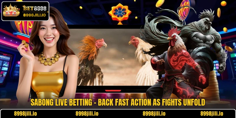 Sabong Live Betting - Back Fast Action As Fights Unfold