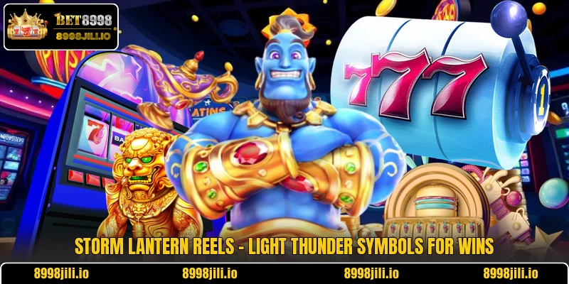 Storm Lantern Reels - Light Thunder Symbols For Wins