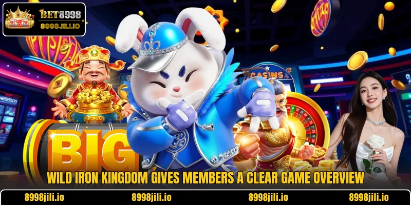 Wild Iron Kingdom gives members a clear game overview